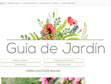 Tablet Screenshot of guiadejardin.com